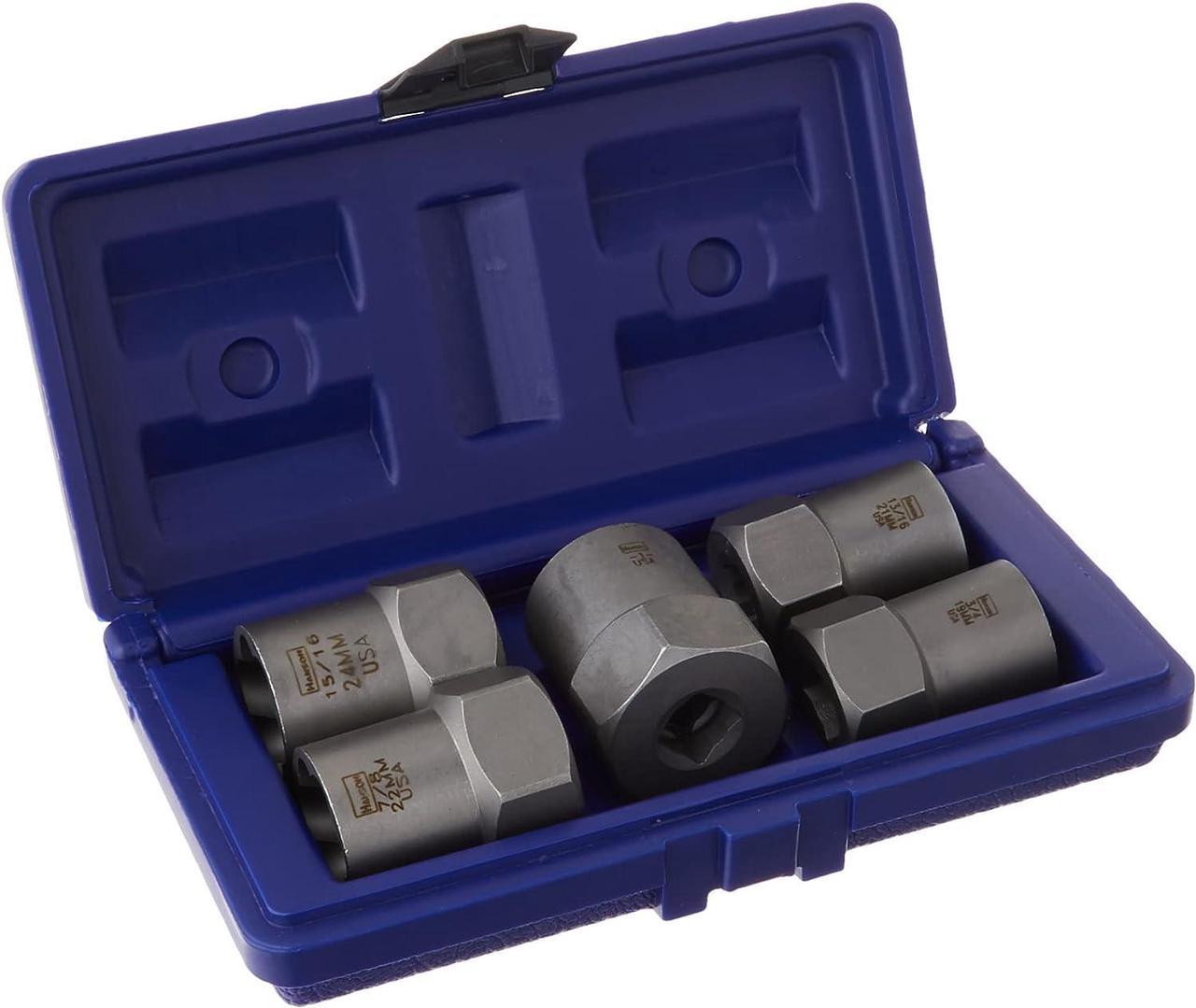 IRWIN HANSON Lugnut Extractor Set, 5-Piece (54125)