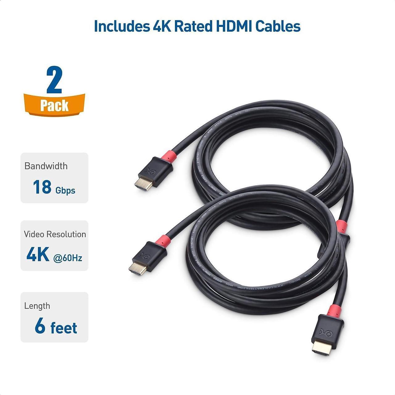 Alt view image 6 of 7 - Cable Matters Wall Mount HDMI Extender (HDMI Over Ethernet Cable) with TCP/IP Support for 1-to-Many Setup - Up to 300 Feet