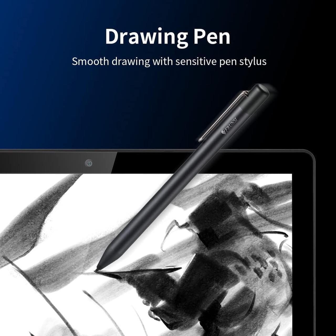 Alt view image 3 of 5 - Standalone Drawing Tablet, 10 Inch Drawing Tablet with Screen No Computer Needed, Android 12 Pen Display 4GB/64GB