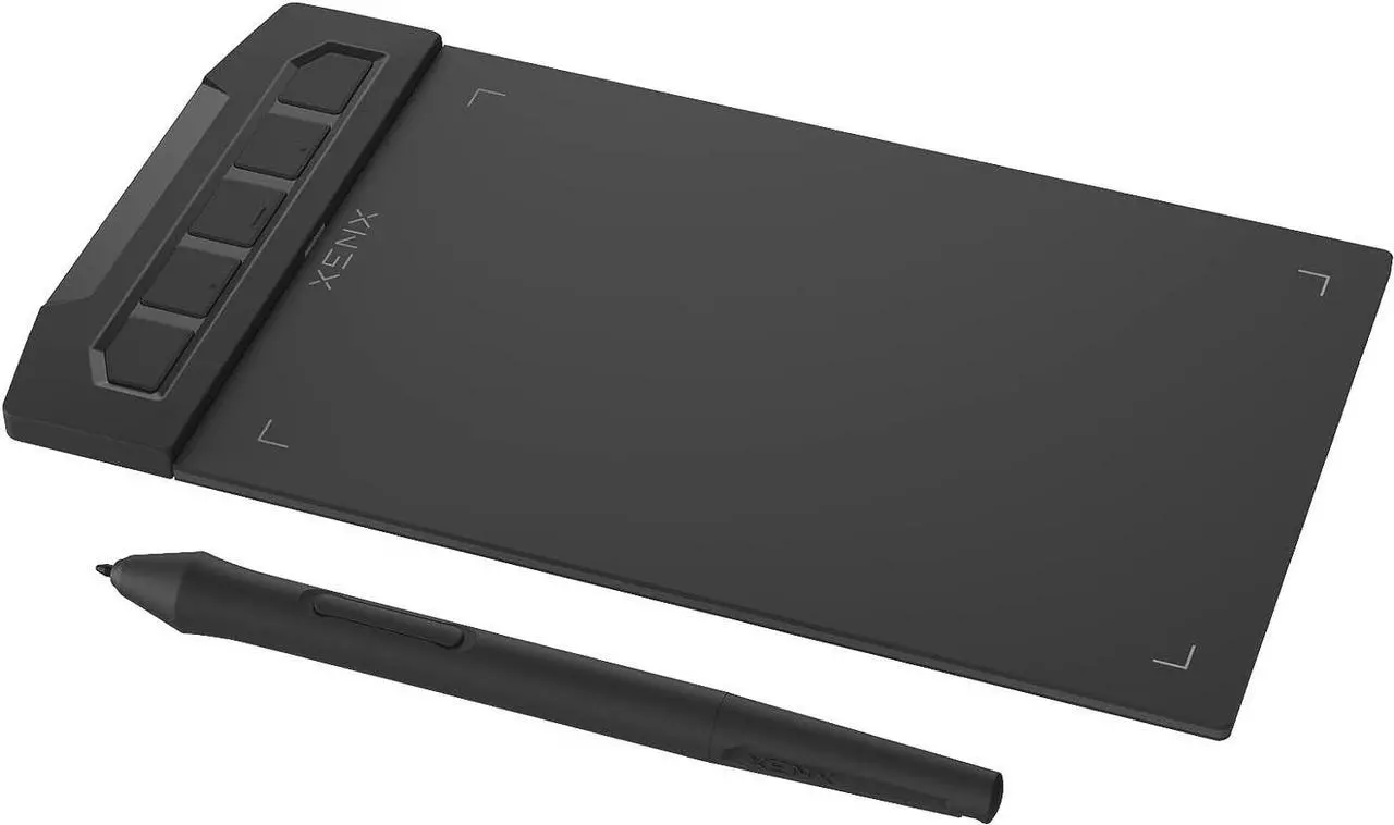 Alt view image 2 of 7 - XENX X1-640 Ultra-thin Graphic Drawing Tablet 6x4 inch with 8192 Pressure Levels Battery-Free Pen for Digital Art, Design, E-learning/Online Classes, OSU Gaming, Compatible with Windows, Mac & Android