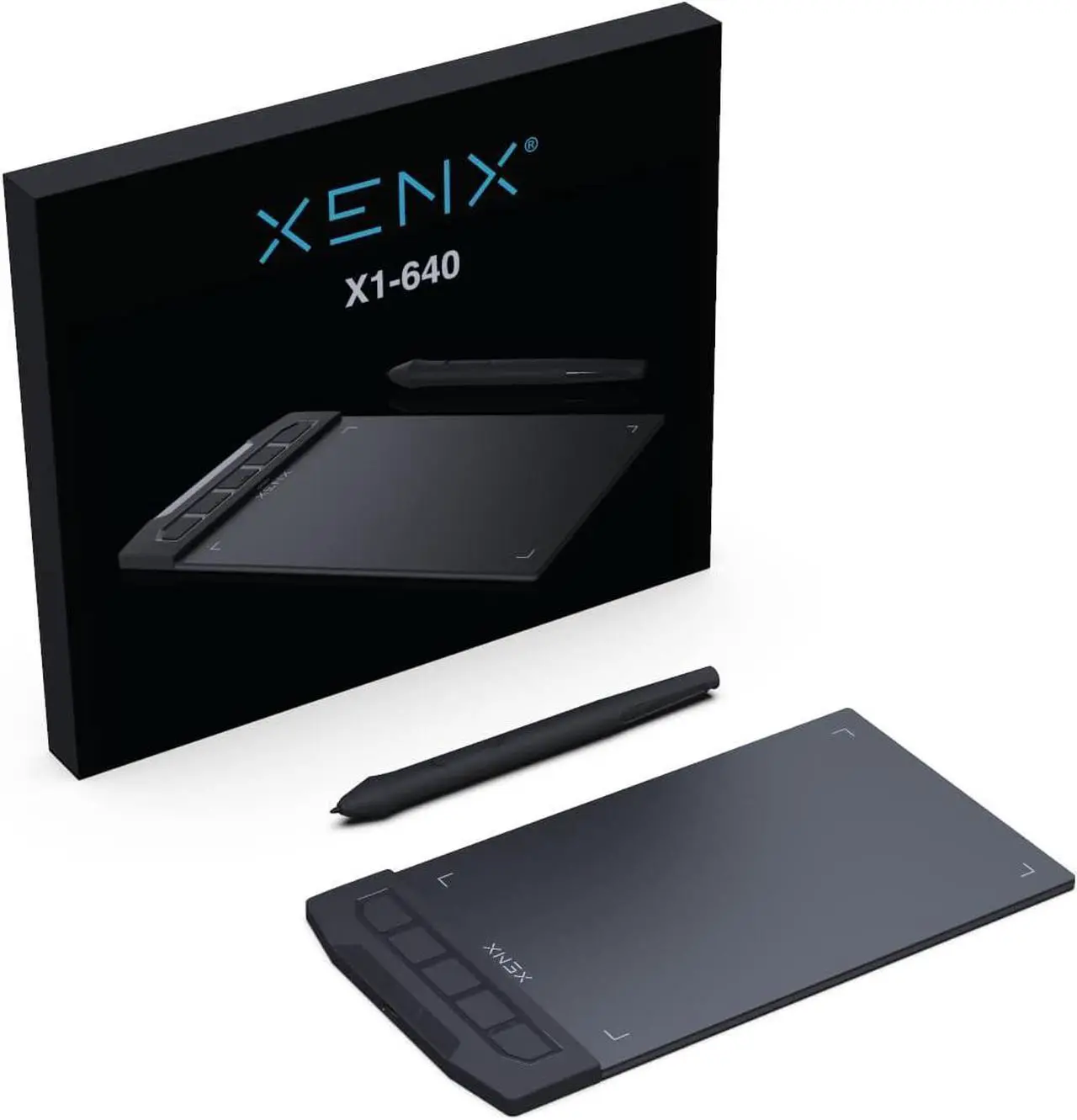 Alt view image 3 of 7 - XENX X1-640 Ultra-thin Graphic Drawing Tablet 6x4 inch with 8192 Pressure Levels Battery-Free Pen for Digital Art, Design, E-learning/Online Classes, OSU Gaming, Compatible with Windows, Mac & Android