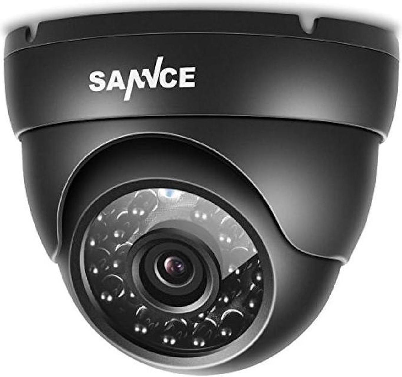 Main image of SANNCE 960H Dome Security Camera, 800TVL CCTV Surveillance Camera with 100ft Night Vision, IP66 Waterproof for 960H,720P,1080P,5MP,4K Analog Security DVR, No Power Supply and Cable, Only a Camera