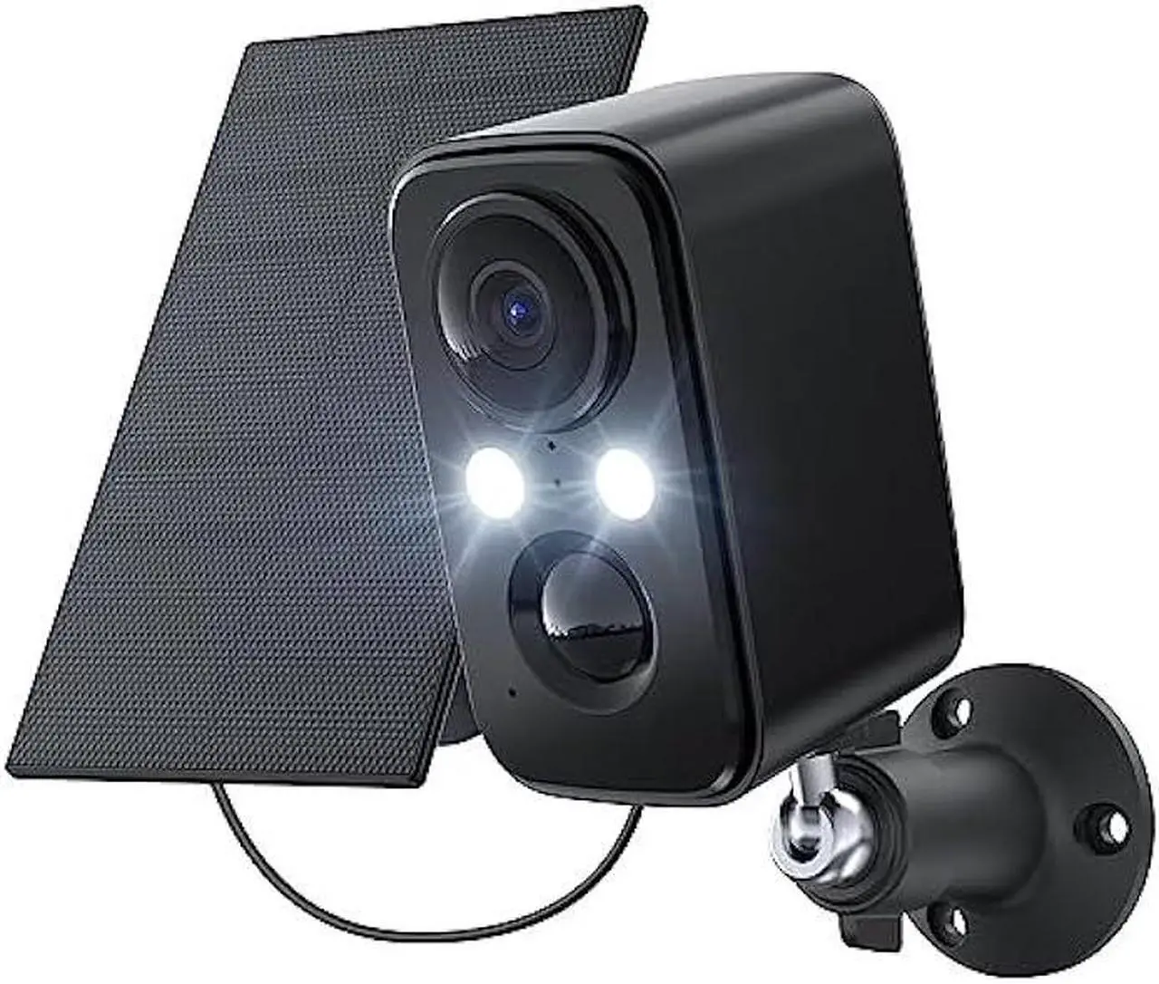 Main image of IHOXTX Security Cameras Wireless Outdoor, Flood Light Solar Cameras for Home Security, Home Camera with Color Night Vision, PIR Human Detection, 2-Way Talk, IP66 Waterproof, SD Card/Cloud Storage