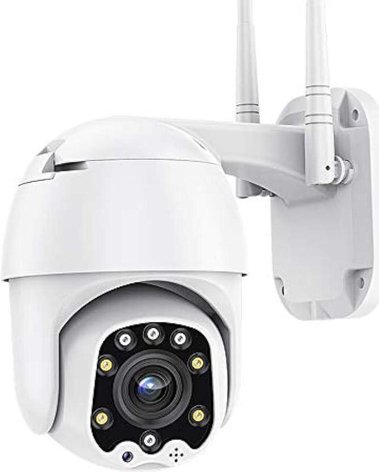 Main image of Alptop Outdoor PTZ WiFi IP Security Camera 1080P Home Surveillance Camera Pan/Tilt Two-Way Audio Motion Detection Color Night Vision Auto Tracking CamHiPro APP AT-200DW