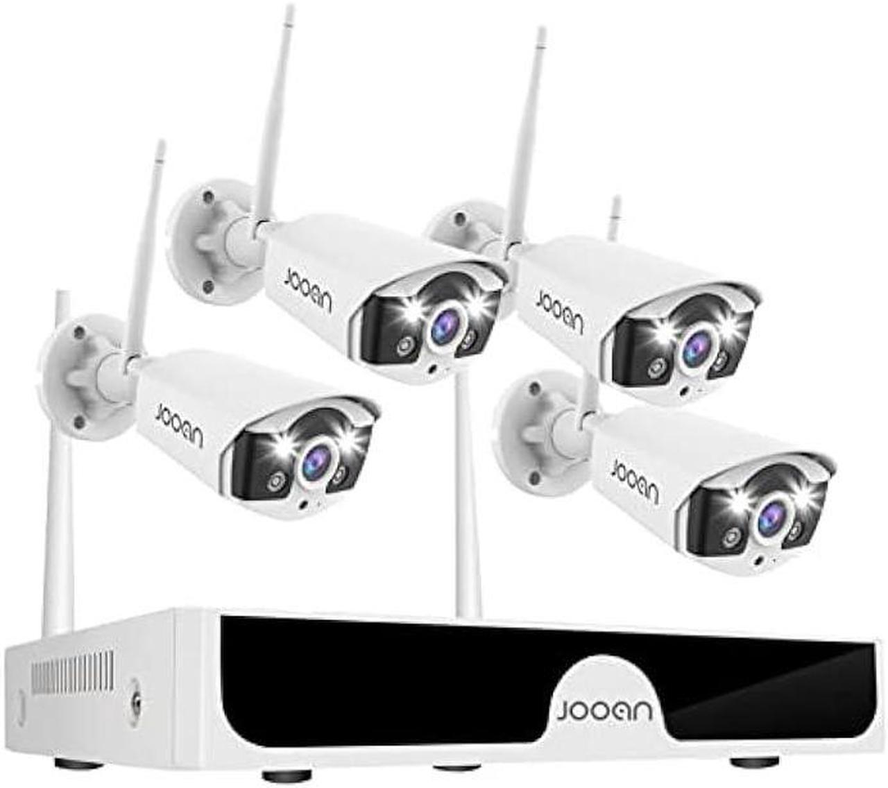 Alt view image 7 of 7 - JOOAN 3MP Wireless Security Camera System Outdoor IP67 Weatherproof with Floodlight,2 Way Audio,Motion Detection,WiFi Outdoor Surveillance Hard Drive Record Expandable 10CH NVR H.265+,Work with Alexa