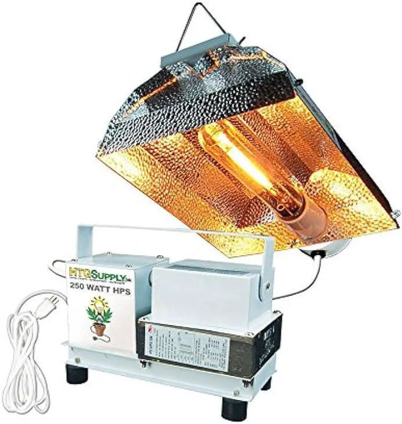Main image of HTG Supply 250-Watt High Pressure Sodium (HPS) Complete Grow Light, Bulb Included