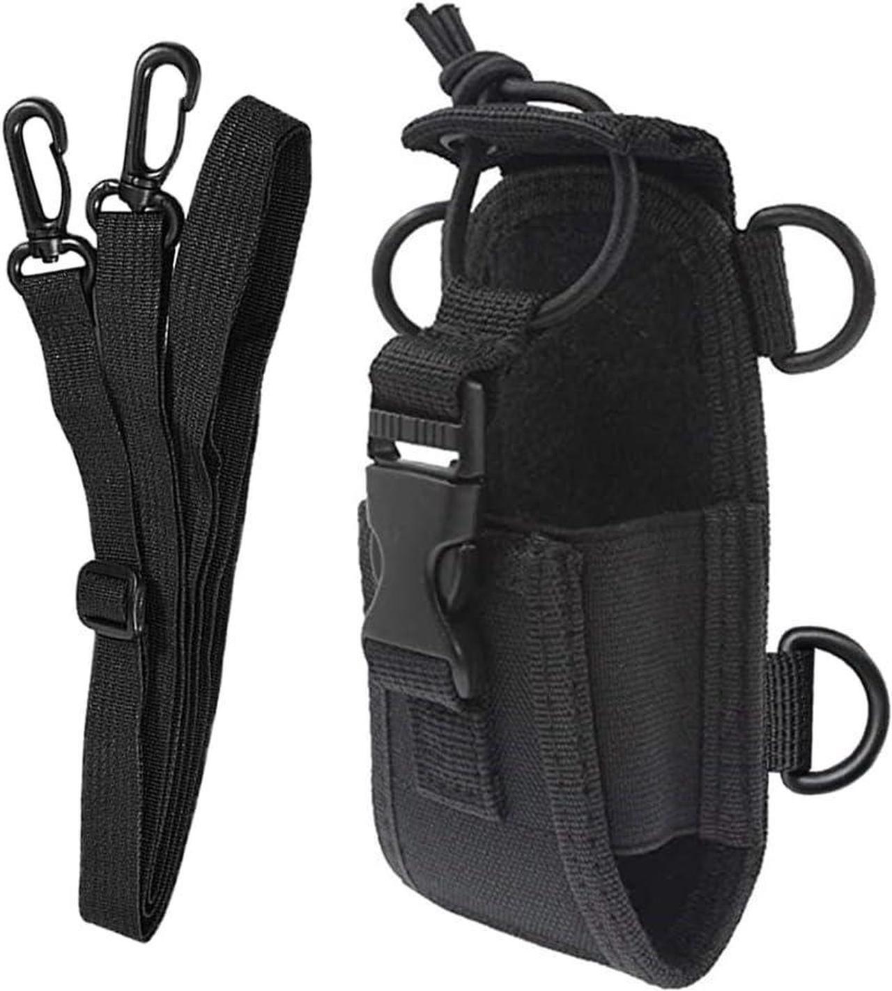 Main image of Walkie Talkie Holder Two Way Radio Case Universal MSC-20C Radio Holster Nylon Radio Pouch for GPS Kenwood Yaesu Icom Motorola Baofeng UV5R UV82 TYT UV5RA HYT 888S Retevis H777 Two Way Radio