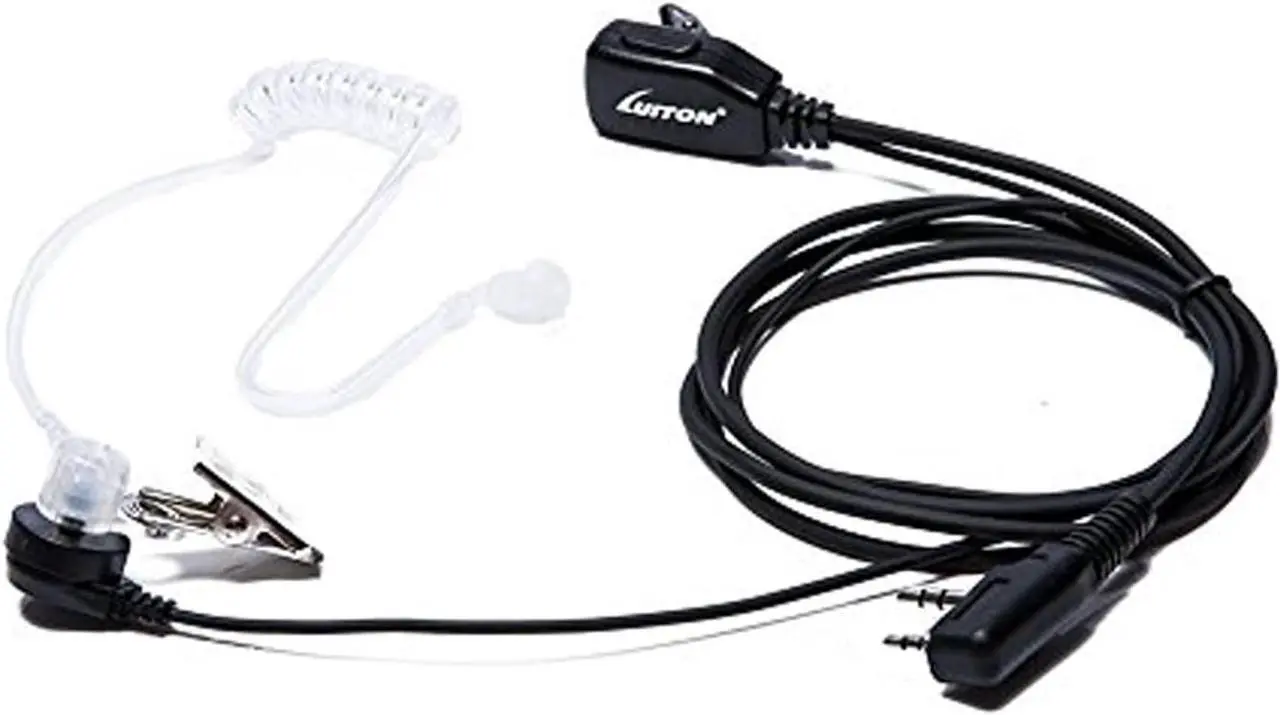 Alt view image 4 of 7 - LUITON Earpieces for Midland Walkie Talkie Earpieces with Mic Security Headsets for Midland Two Way Radios Compatible with Midland GXT1000VP4 LXT600VP3 GXT1050VP4 GXT1000XB LXT500VP3 etc (6 Pack)