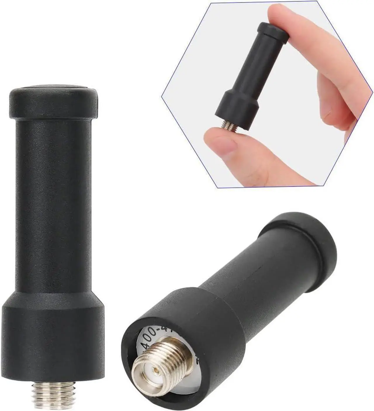 Alt view image 6 of 7 - BaoFeng Antenna Stubby Antenna UHF 400-470MHz Ham Radio Antenna Replacement Walkie Talkie SMA Female Antenna Compatiable with BaoFeng BF-888S UV-5R Retevis H-777S Kenwood FRS Two Way Radio(4 Pack)