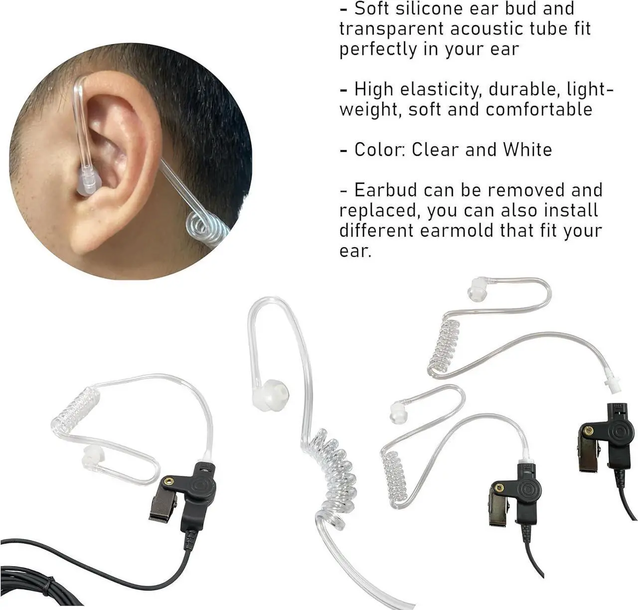 MaximalPower Earbud Headset - Thumbnail 5