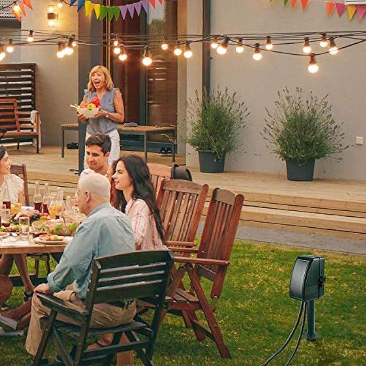 Alt view image 6 of 6 - BN-LINK 24 Hour Mechanical Outdoor Multi Socket Timer, 6 Outlet Garden Power Stake with 6ft Cords, Outdoor Timers for Lights, ETL listed, 125V, 15A/1875W