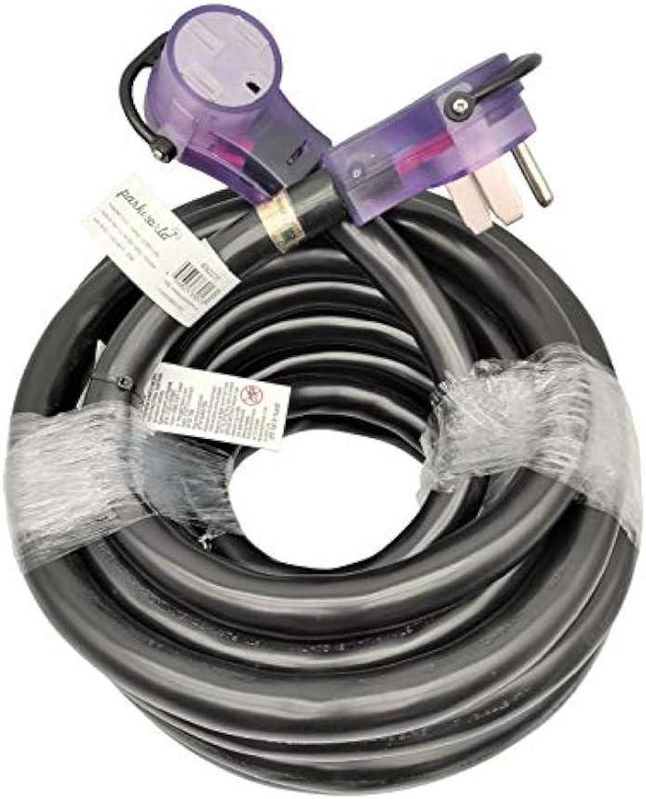 Alt view image 6 of 6 - Parkworld 692231 RV/EV 50A Extension Cord, NEMA 14-50 Extension Cord, 14-50P to 14-50R (50FT)