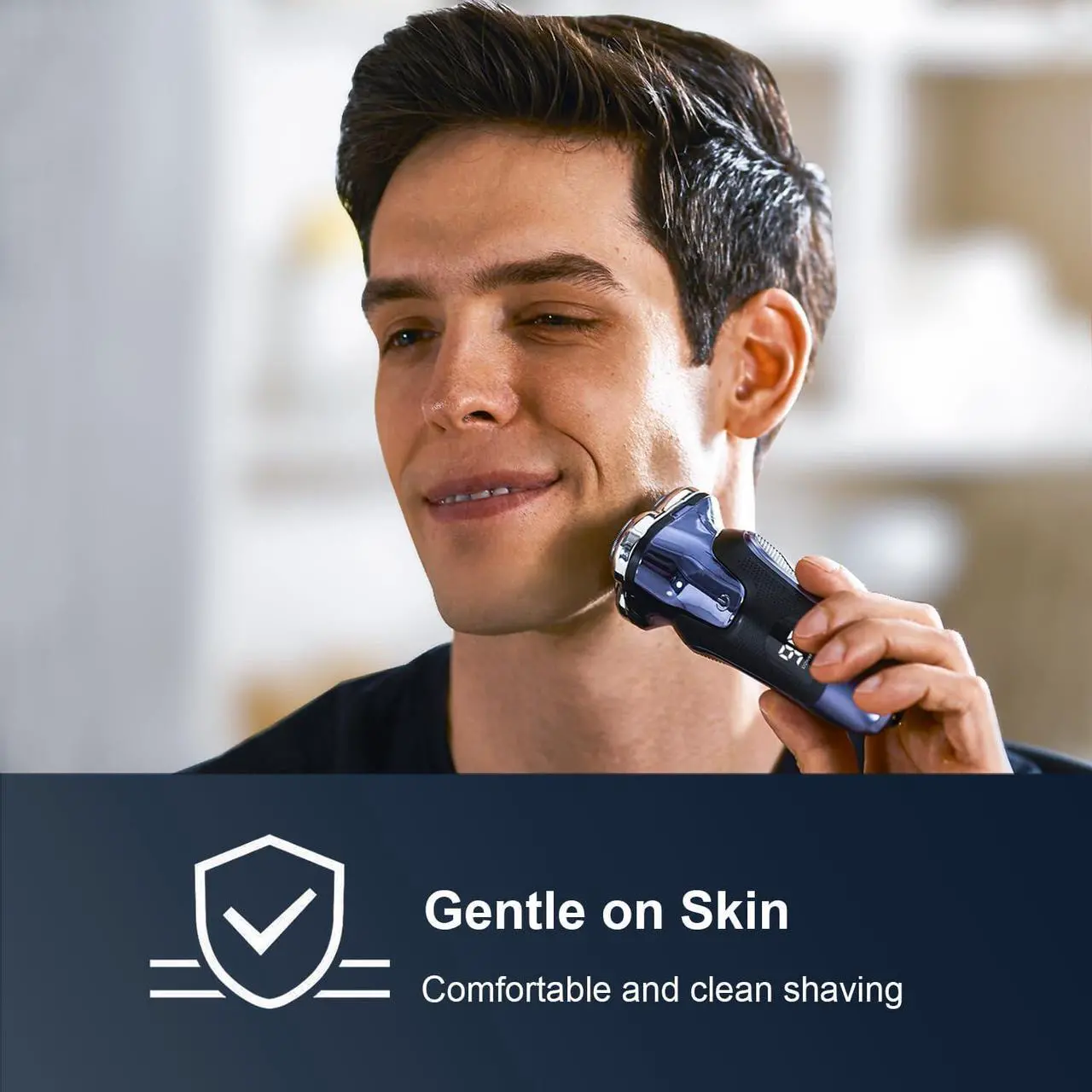 Alt view image 4 of 7 - Electric Razor for Men, Noahstrong Electric Shaver for Men, Wet & Dry Shaver with Pop-up Trimmer, Rechargeable Razor for Men Face Ideal Gift for Him