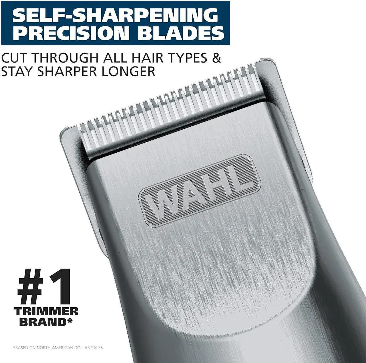Alt view image 3 of 7 - Wahl Groomsman Corded or Cordless Beard Trimmer for Men - Rechargeable Grooming Kit for Facial Hair - Beard Trimmer & Groomer - Model 9918-6171V