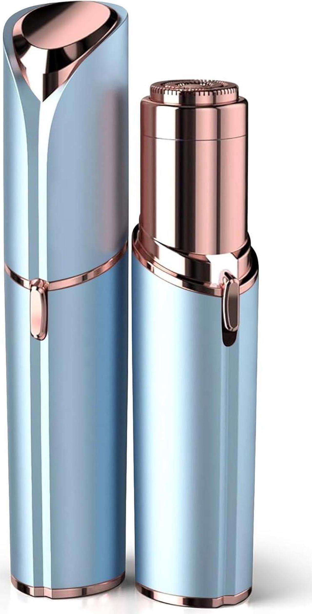 Main image of Facial Hair Remover for Women - as Seen on TV Painless Face Shaver - Electric Hair Removal Device for Face Lips Peach Fuzz with Light (Blue)