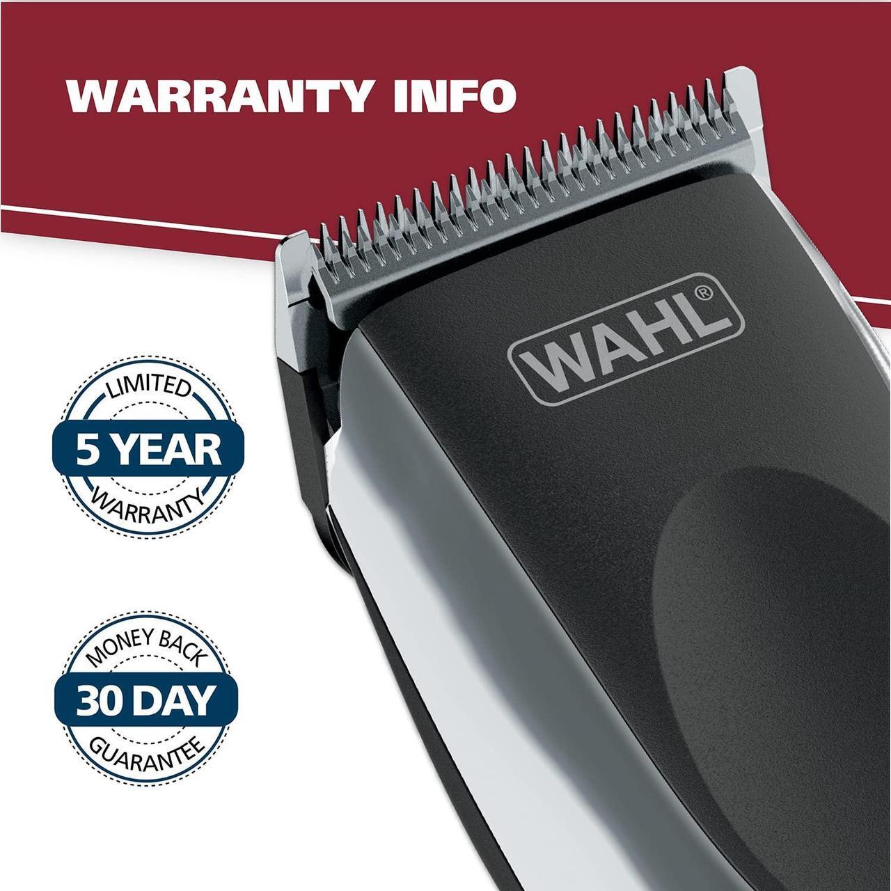 Alt view image 7 of 7 - Wahl Clipper Rechargeable Cord/Cordless Haircutting & Trimming Kit for Heads, Longer Beards, & All Body Grooming - Model 79434