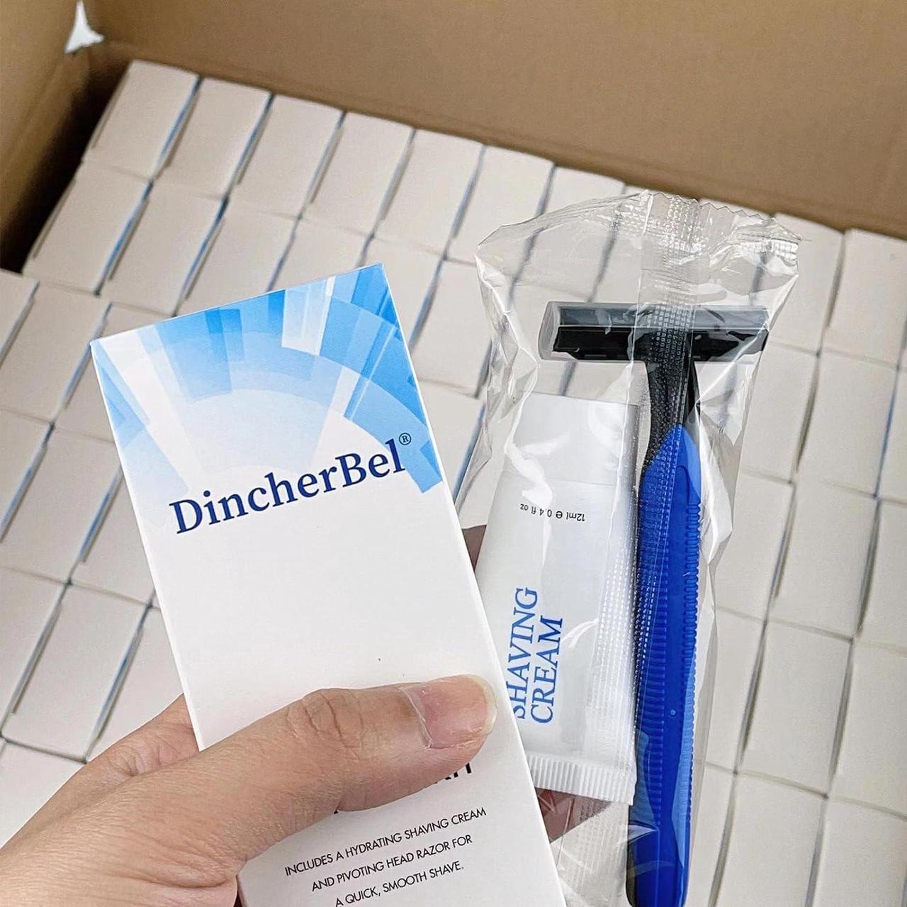 Alt view image 2 of 6 - Disposable Razors in Bulk Shaving Kit Twin Blade Razors and Cream(12g), Individually Wrapped Toiletries Amenities for Hotel, Airbnb, Homeless, Shelter, Camping and Travel (100 Pack)