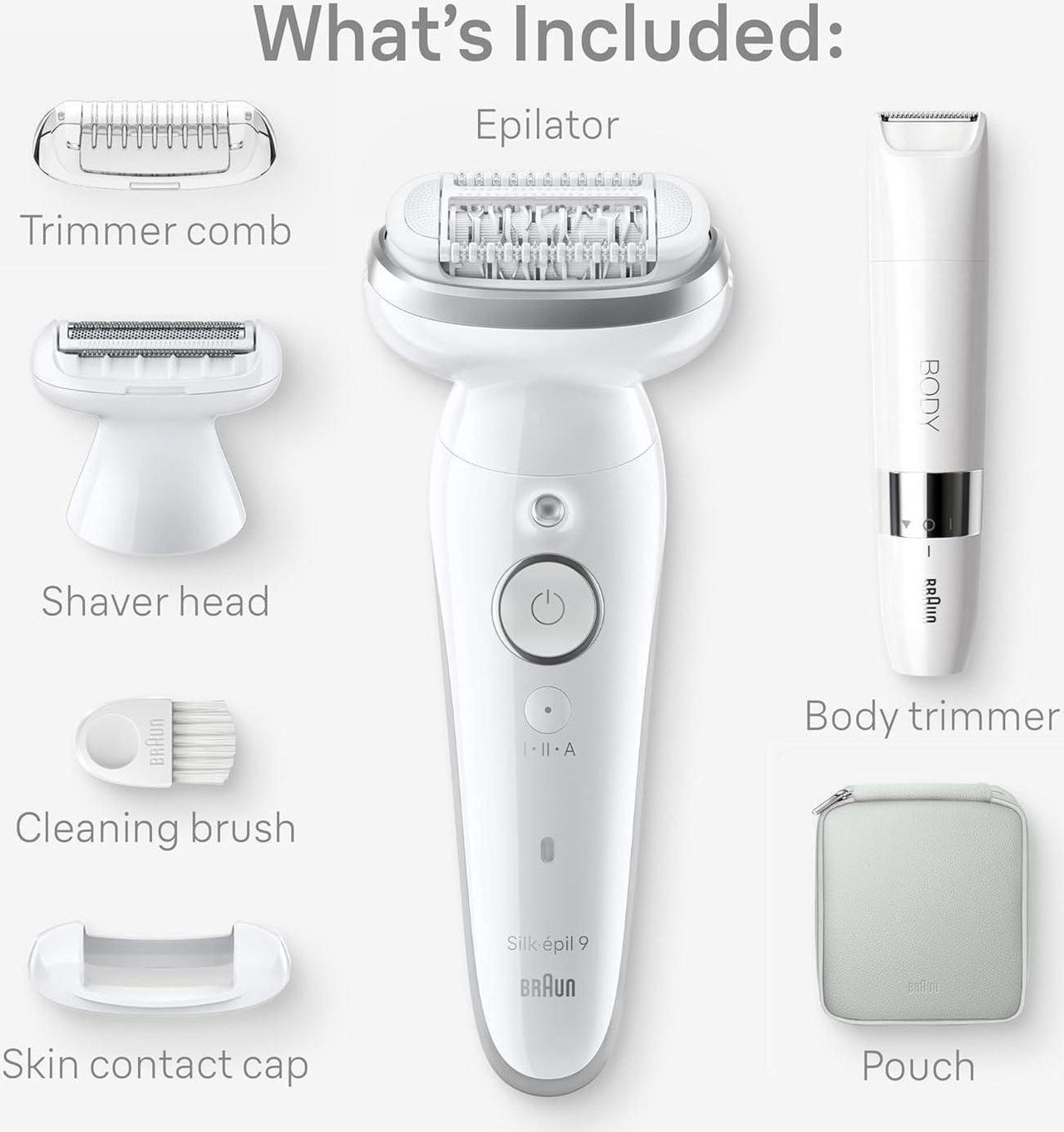 Alt view image 2 of 7 - Braun Silk-épil 9 Epilator, Wet & Dry, Lasting Smooth Skin, SE9-441