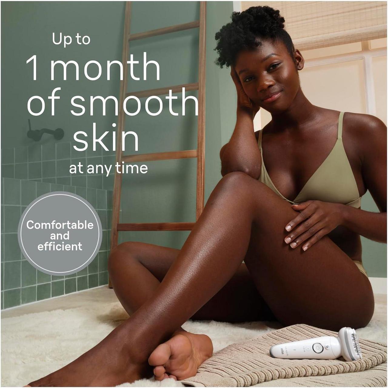 Alt view image 3 of 7 - Braun Silk-épil 9 Epilator, Wet & Dry, Lasting Smooth Skin, SE9-441