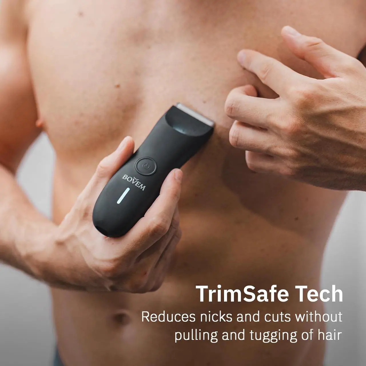 Alt view image 2 of 7 - BOVEM Globe Trimmer 2.0 Electric Razor for Men Pubic Hair, Body Hair Trimmer, Groin Hair Trimmer For Men, Balls Trimmer Men Electric Shaver, Mens Grooming Kit  Body, Face, Groin & Beard Hair Clippers