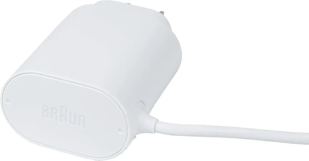 Alt view image 3 of 6 - Braun - Replacement Wall Charger for Braun Silk-épil Part-No.: 81743351 - Type/Tipo 492-5214 Power Adapter Cord Shaver Charger 12V 400mA - Replacement for Braun Epilator (Type 492-5214, White)