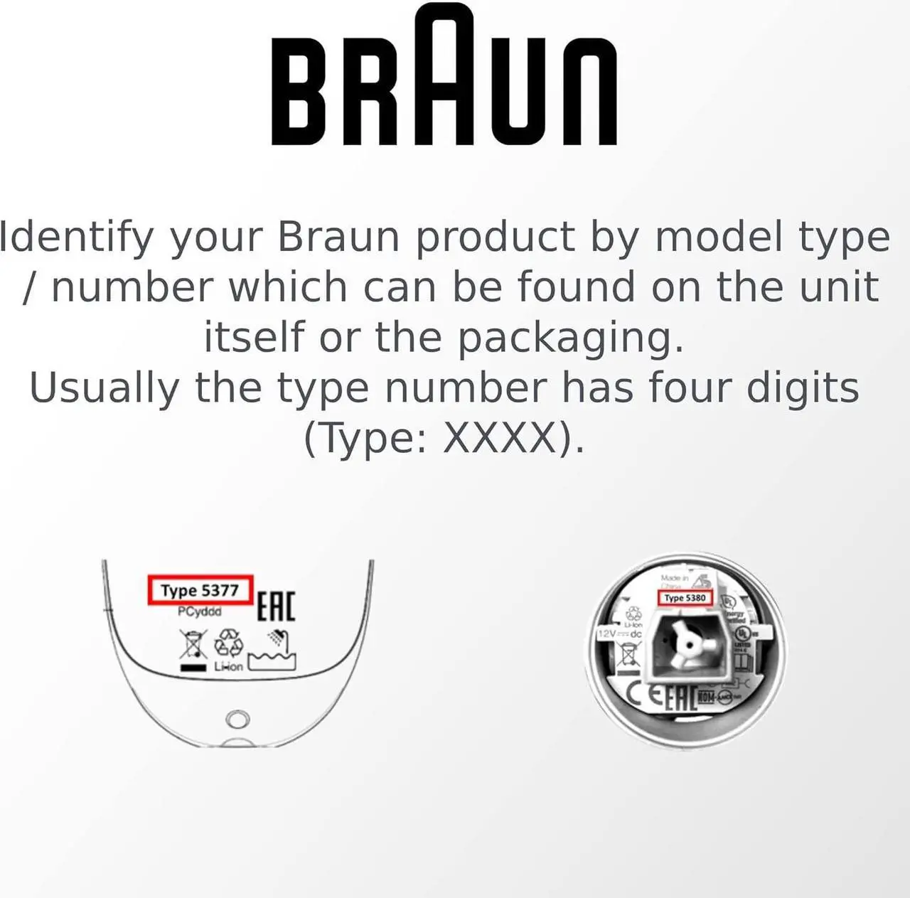 Alt view image 6 of 6 - Braun - Replacement Wall Charger for Braun Silk-épil Part-No.: 81743351 - Type/Tipo 492-5214 Power Adapter Cord Shaver Charger 12V 400mA - Replacement for Braun Epilator (Type 492-5214, White)