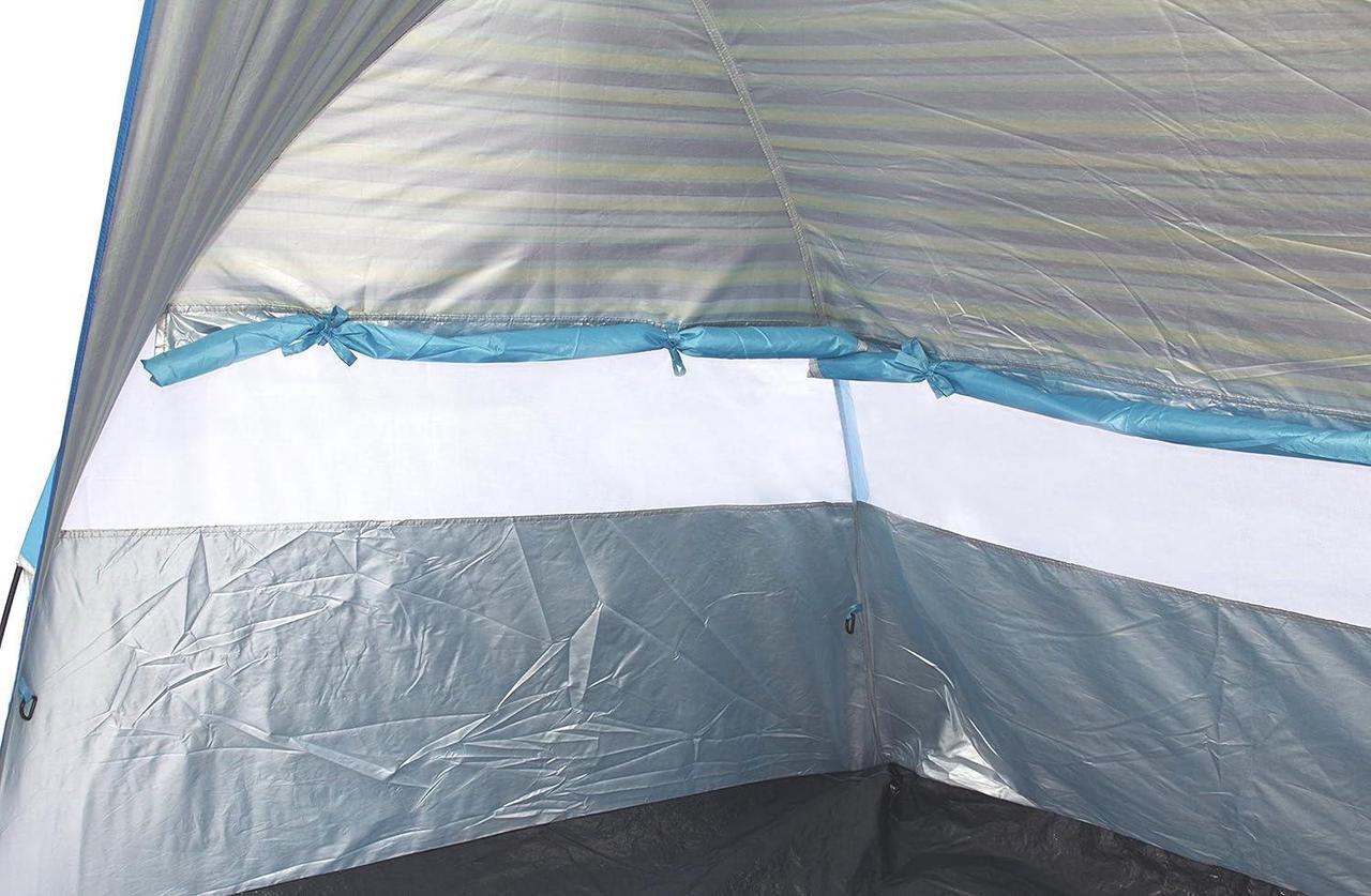 Alt view image 4 of 7 - Texsport Calypso Quick Cabana Beach Sun Shelter Canopy