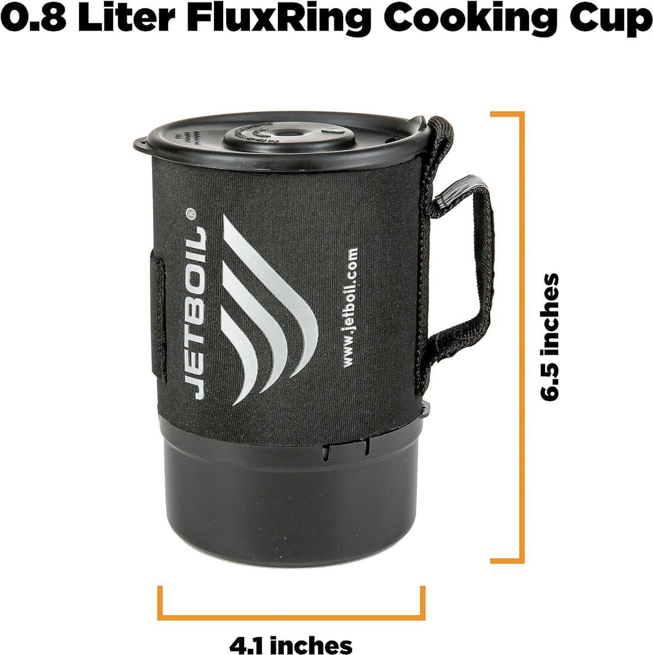 Alt view image 2 of 7 - Jetboil Zip Camping Stove Cooking System, Carbon