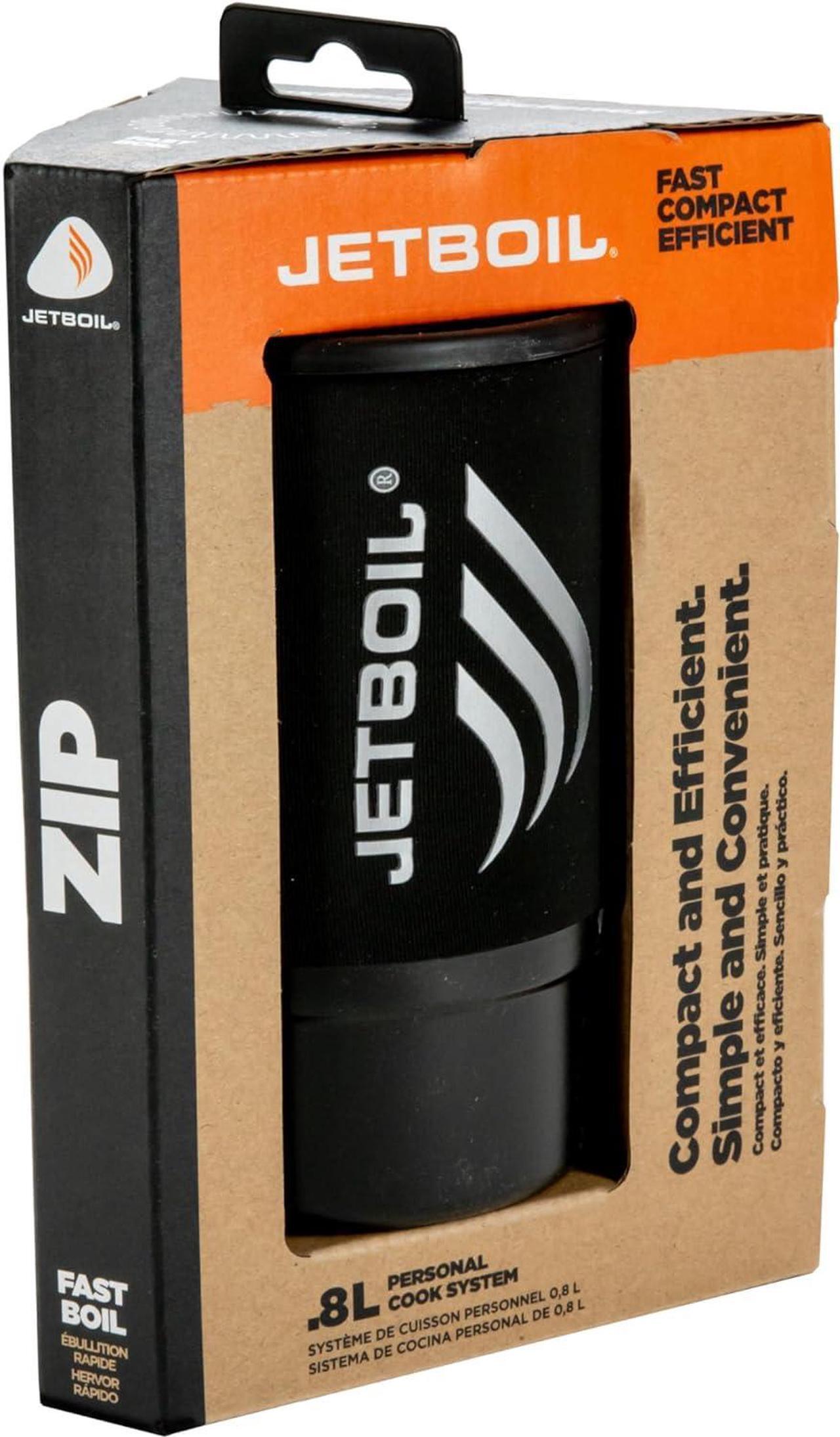 Alt view image 7 of 7 - Jetboil Zip Camping Stove Cooking System, Carbon