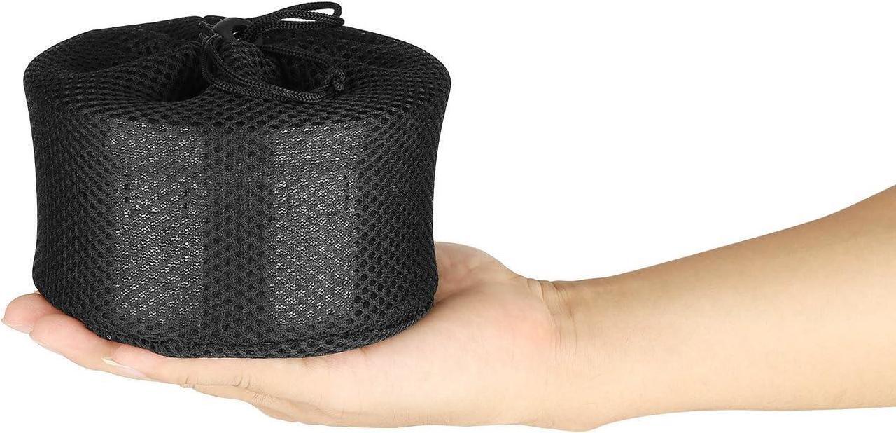 Alt view image 7 of 7 - CANWAY Camping Stove, Wood Stove/Backpacking Survival Stove, Windproof Anti-Slip Portable Stainless Steel Wood Burning Stove with Nylon Carry Bag for Outdoor Backpacking Hiking Traveling Picnic BBQ