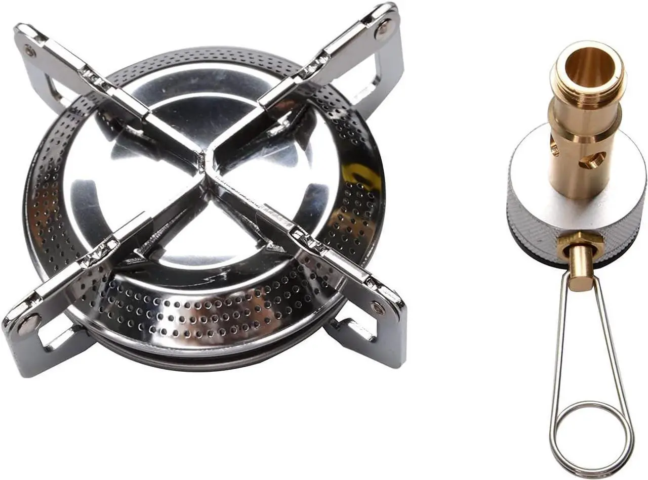 Alt view image 4 of 7 - Lightweight Outdoor Camping Stove Foldable Gas Stove Cookout Burner Backpacking Cooking Stove,Camping Backpacking Stoves