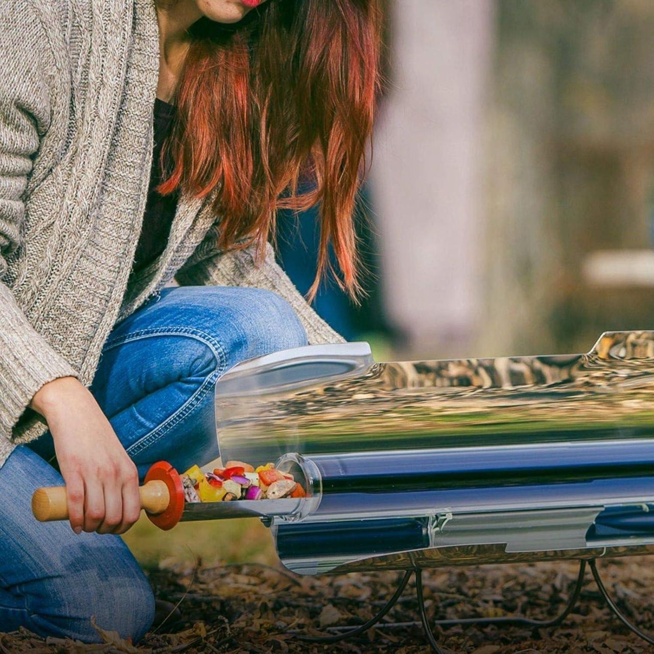 Alt view image 2 of 7 - GOSUN Sport Solar Oven | Fastest Portable Camping Stove| Compact Camping Cookware and Survival Gear | Outdoor Oven & Solar Powered Camping Grill | Off-Grid Solar Oven for Hiking & Camping