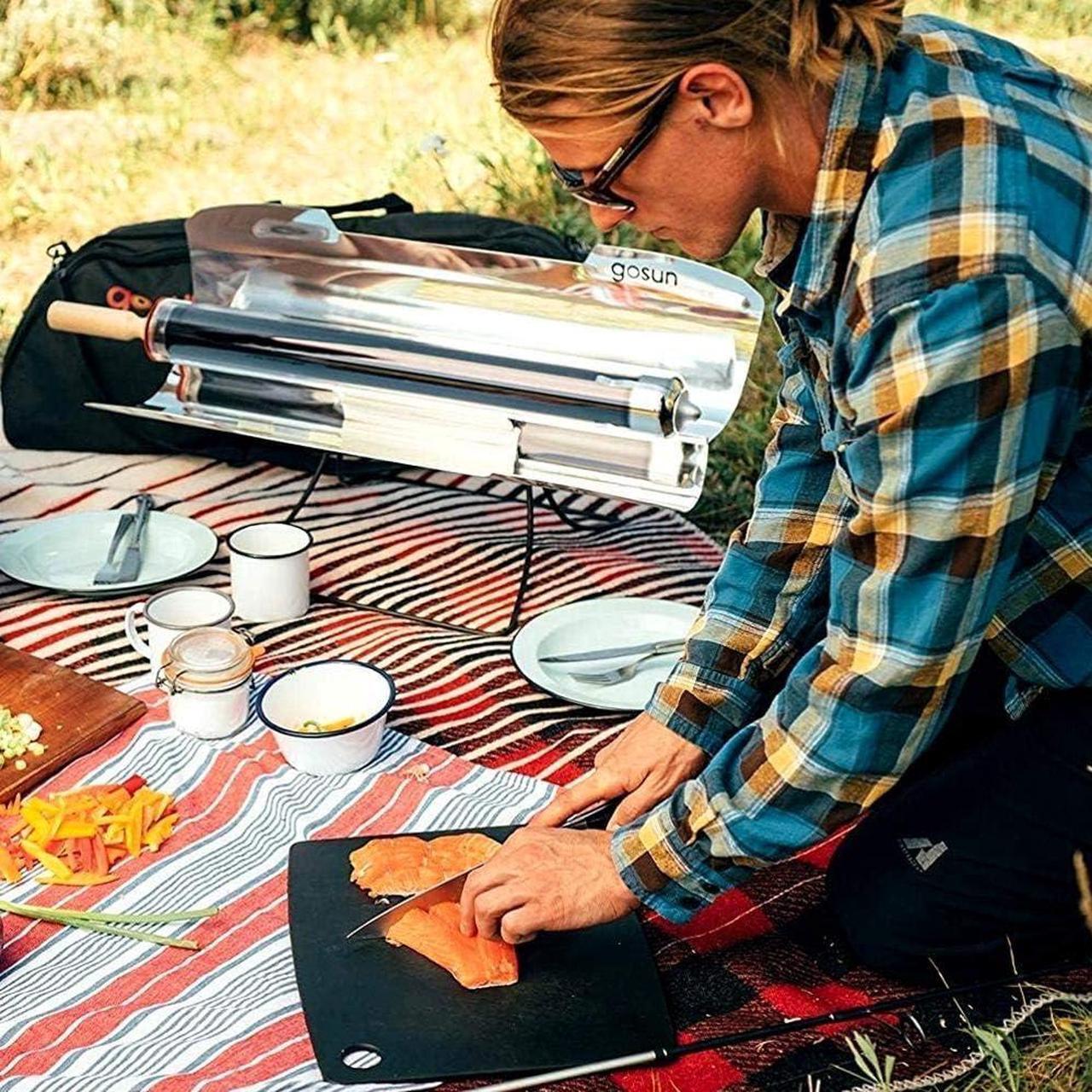 Alt view image 5 of 7 - GOSUN Sport Solar Oven | Fastest Portable Camping Stove| Compact Camping Cookware and Survival Gear | Outdoor Oven & Solar Powered Camping Grill | Off-Grid Solar Oven for Hiking & Camping