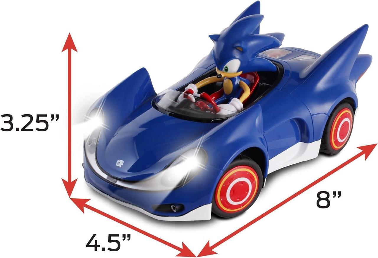 Alt view image 5 of 7 - NKOK Sonic and Sega All Stars Racing Remote Controlled Car - Sonic The Hedgehog, for Ages 6 and up, Allows Children to Pretend to Drive and Have Fun at The Same Time!