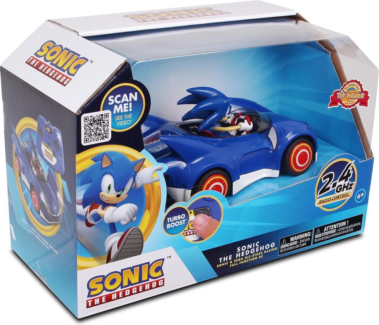 Alt view image 7 of 7 - NKOK Sonic and Sega All Stars Racing Remote Controlled Car - Sonic The Hedgehog, for Ages 6 and up, Allows Children to Pretend to Drive and Have Fun at The Same Time!