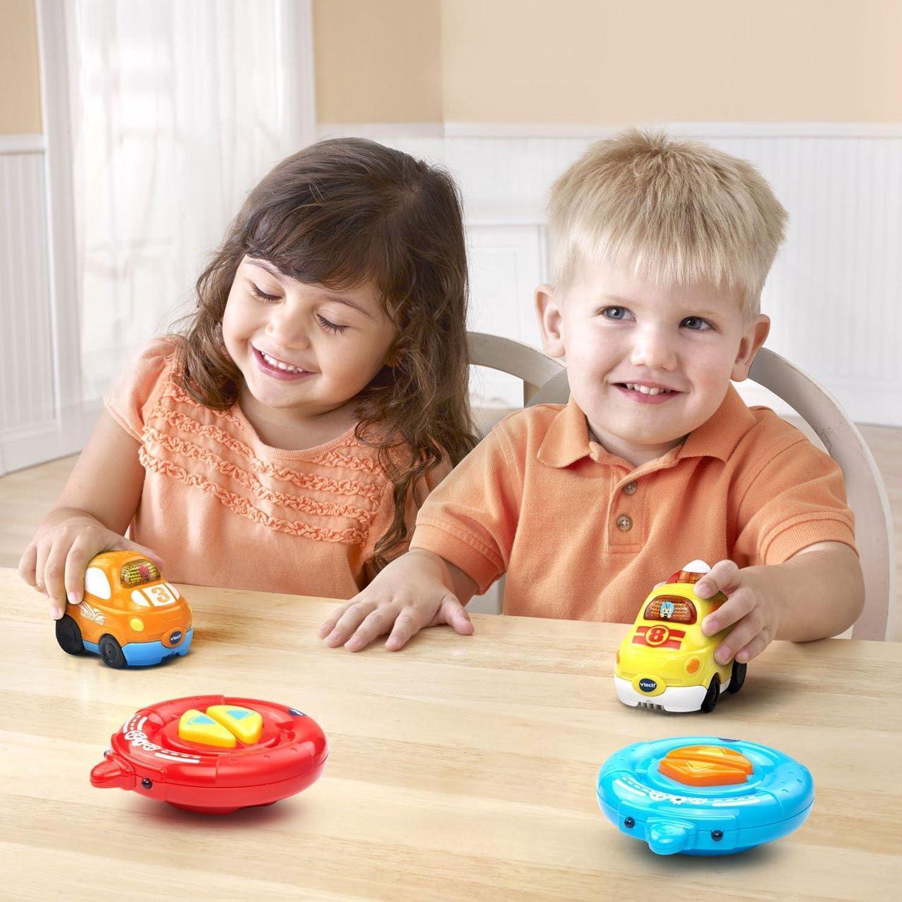 Alt view image 5 of 7 - VTech Go! Go! Smart Wheels Speedway RC SmartPoint Racer 2-Pack, unisex-children