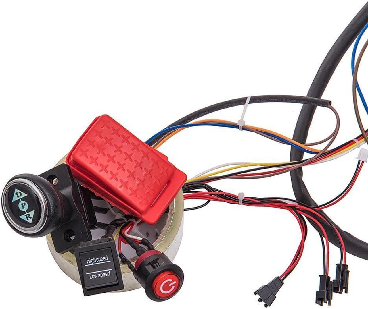 Alt view image 4 of 5 - 12 Volt Children Electric Car DIY Modified Wires and Switch Kit,with 2.4G Bluetooth Remote Control and Receiver,for Children Electric Ride On Car Accessories