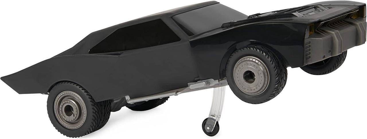 Alt view image 6 of 7 - DC Comics, The Batman Turbo Boost Batmobile, Remote Control Car with Official Batman Movie Styling Kids Toys for Boys and Girls Ages 4 and Up