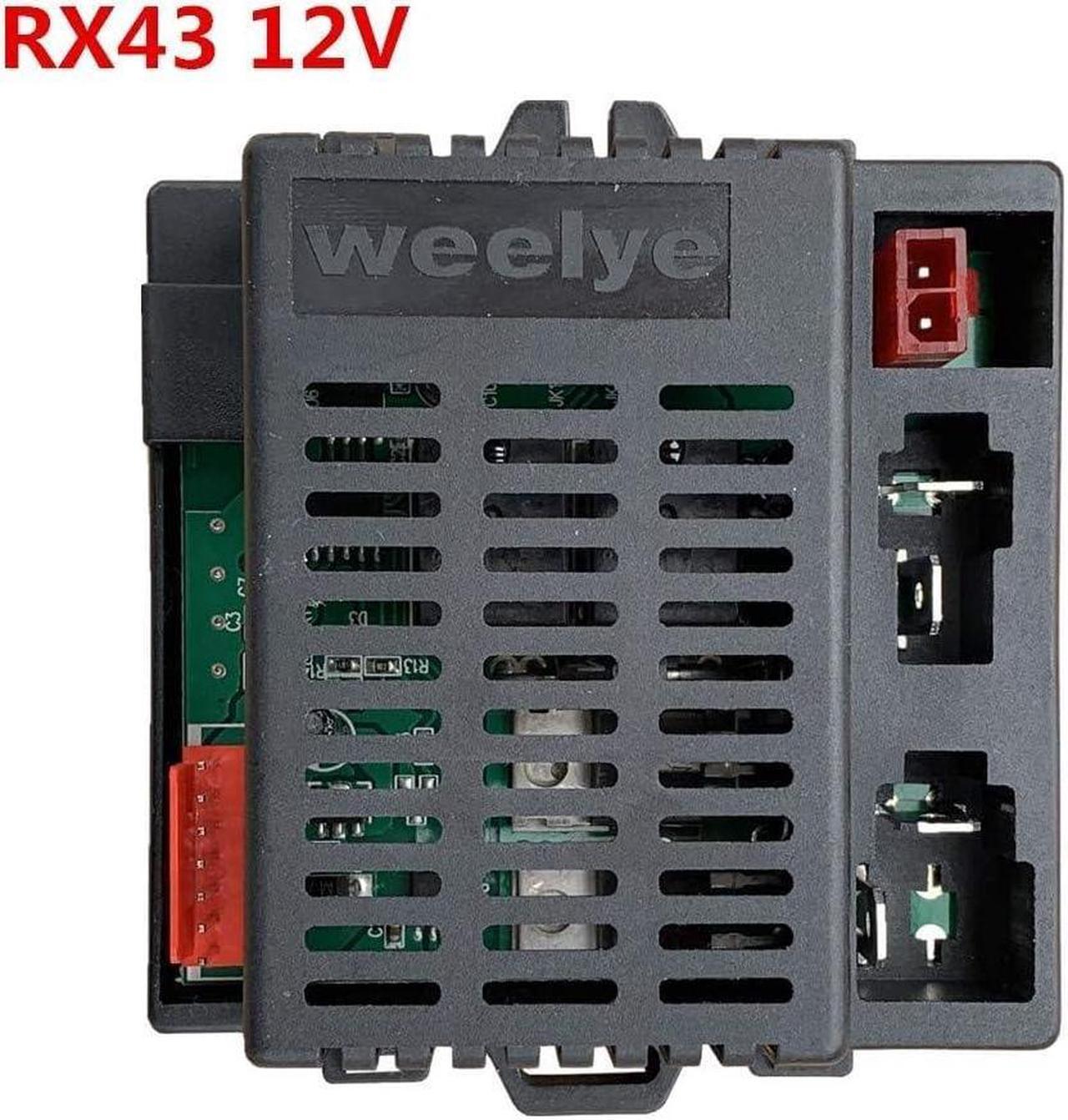 Alt view image 4 of 6 - WELLYE RX43 (RX23) 12V Control Box Receiver Match 2.4G Bluetooth Remote Control,12V Mainboard Motherboad Accessories Children Electric Ride On Car Replacement Parts
