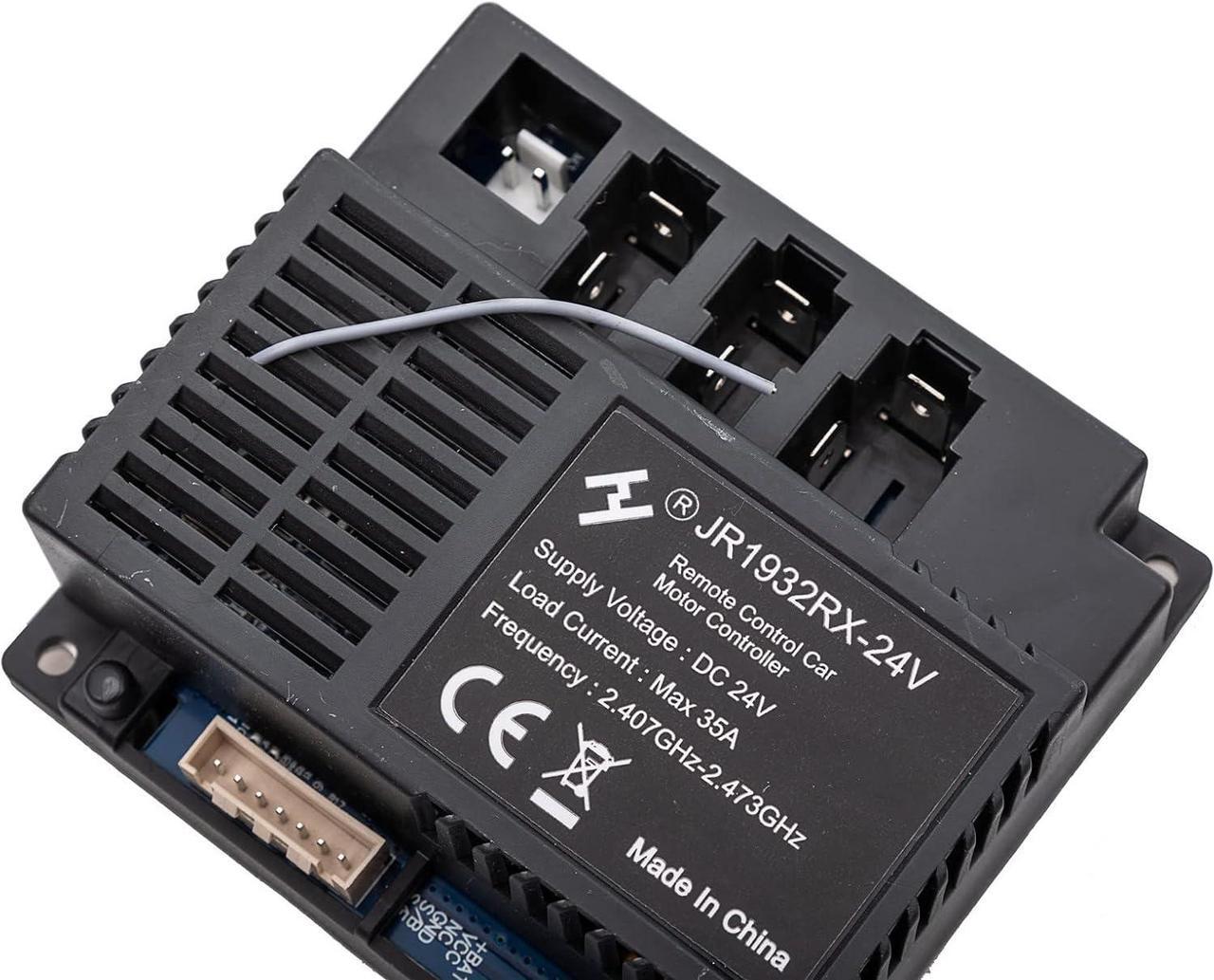 Alt view image 3 of 3 - weelye JR1932RX-24V Receiver Child Ride-Ons Toys Car 24Volt Controller Motherboard for Children Electric Ride On Car Replacement Parts