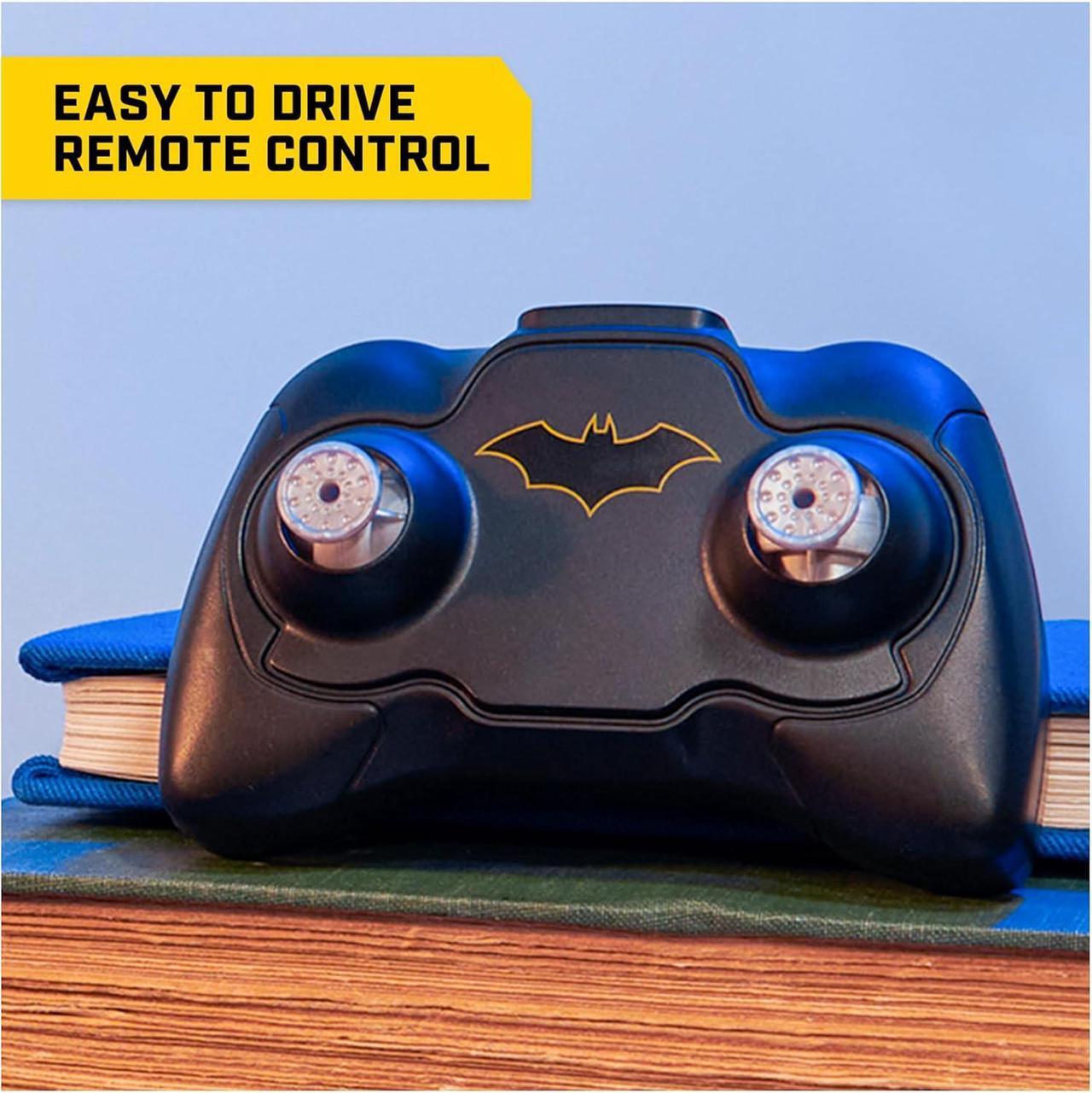Alt view image 5 of 7 - DC Comics, Batman Batmobile Remote Control Car, Easy to Drive, Compatible with Batman Figures, Kids Toys for Boys and Girls Ages 4 and Up