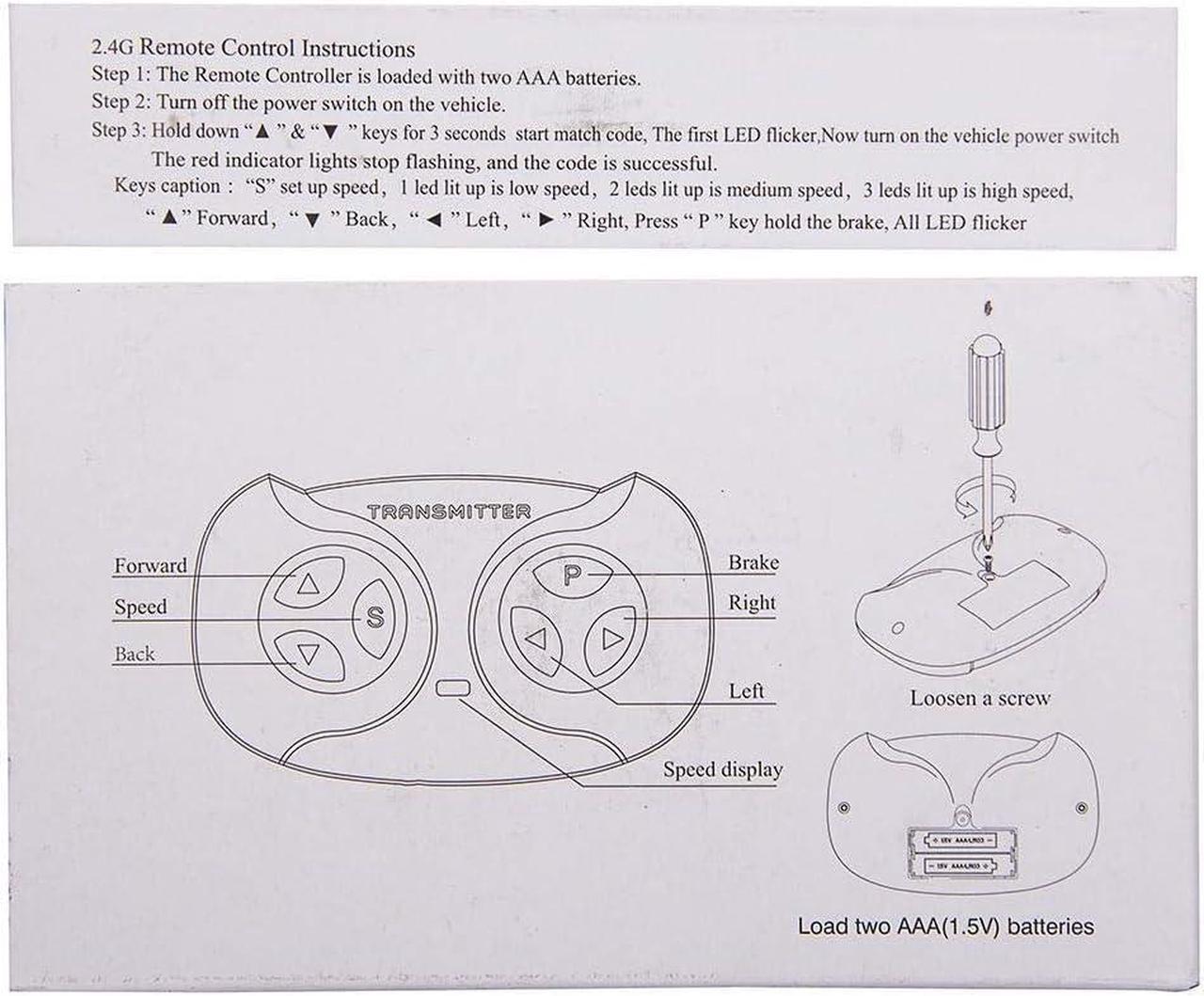 Alt view image 4 of 5 - JR1705RX-12V Kids Powered Ride on car 2.4G Bluetooth Remote Control and Receiver Kit Controller Control Box Accessories for Children Electric Ride On Car Replacement Parts