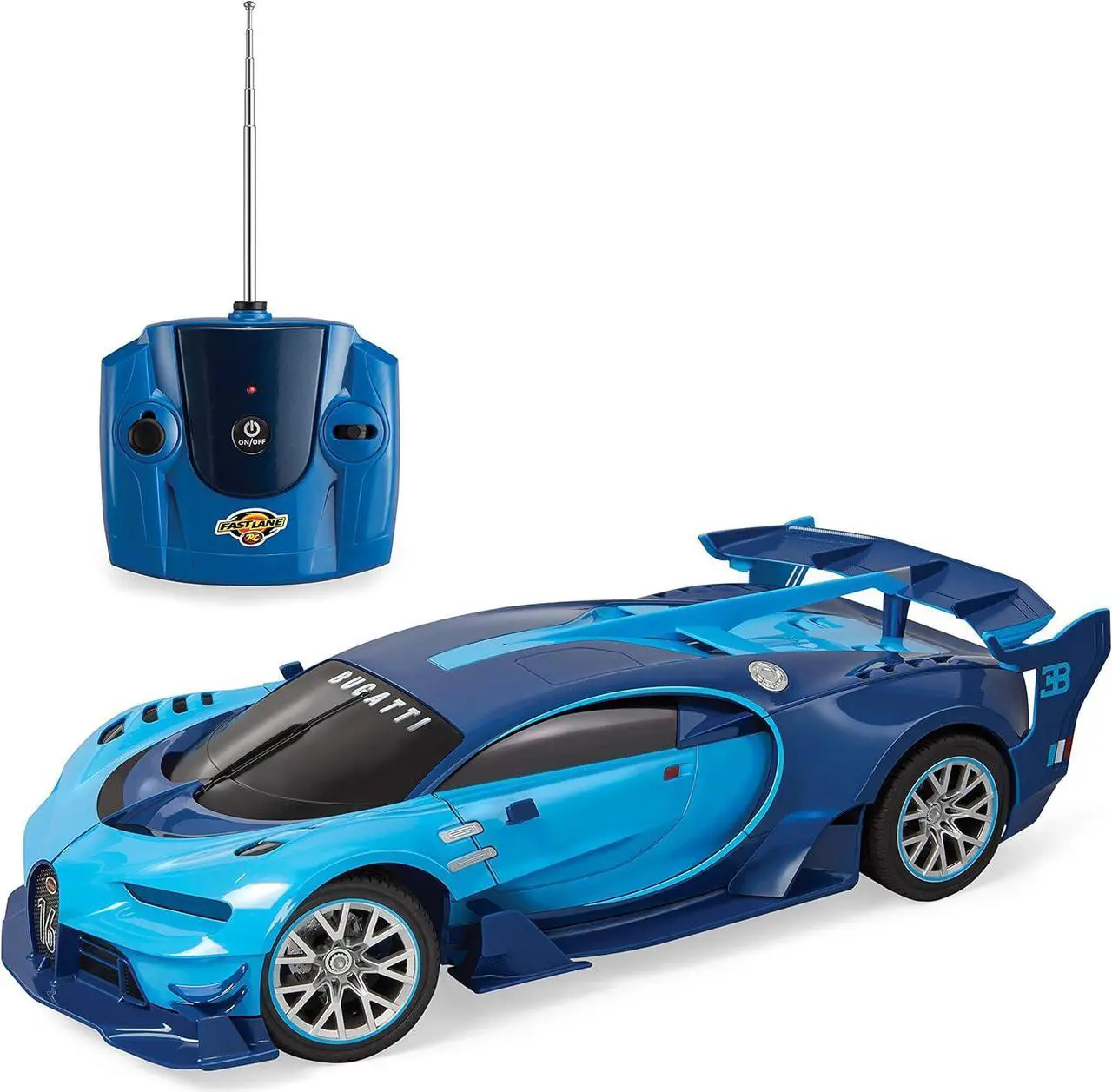 Main image of Fast Lane 1:12 Bugatti Vision, Blue, 5F633F7