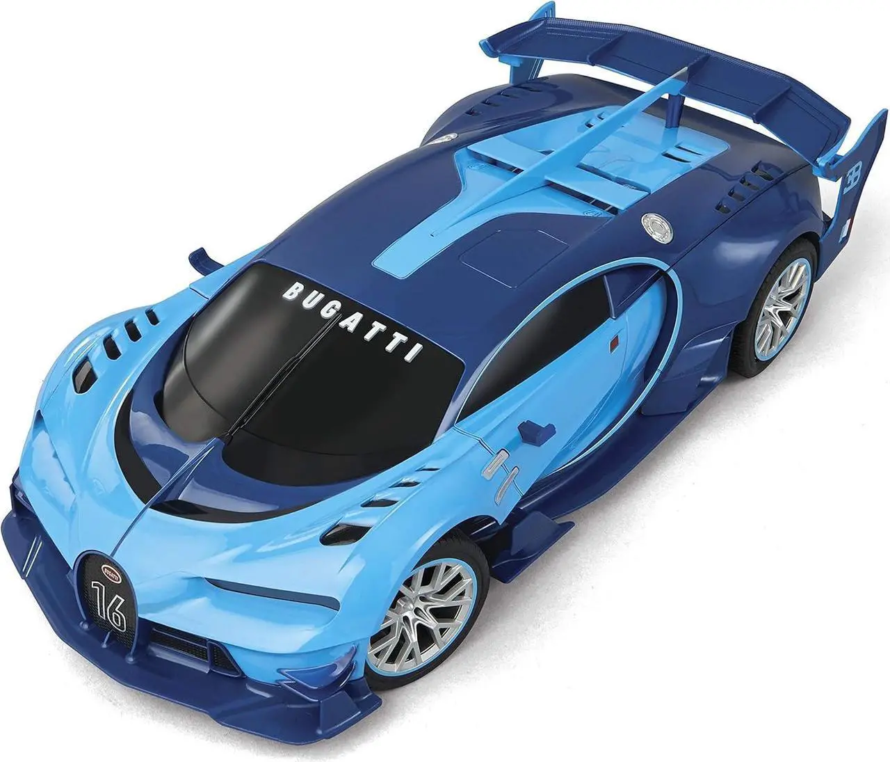 Alt view image 3 of 6 - Fast Lane 1:12 Bugatti Vision, Blue, 5F633F7