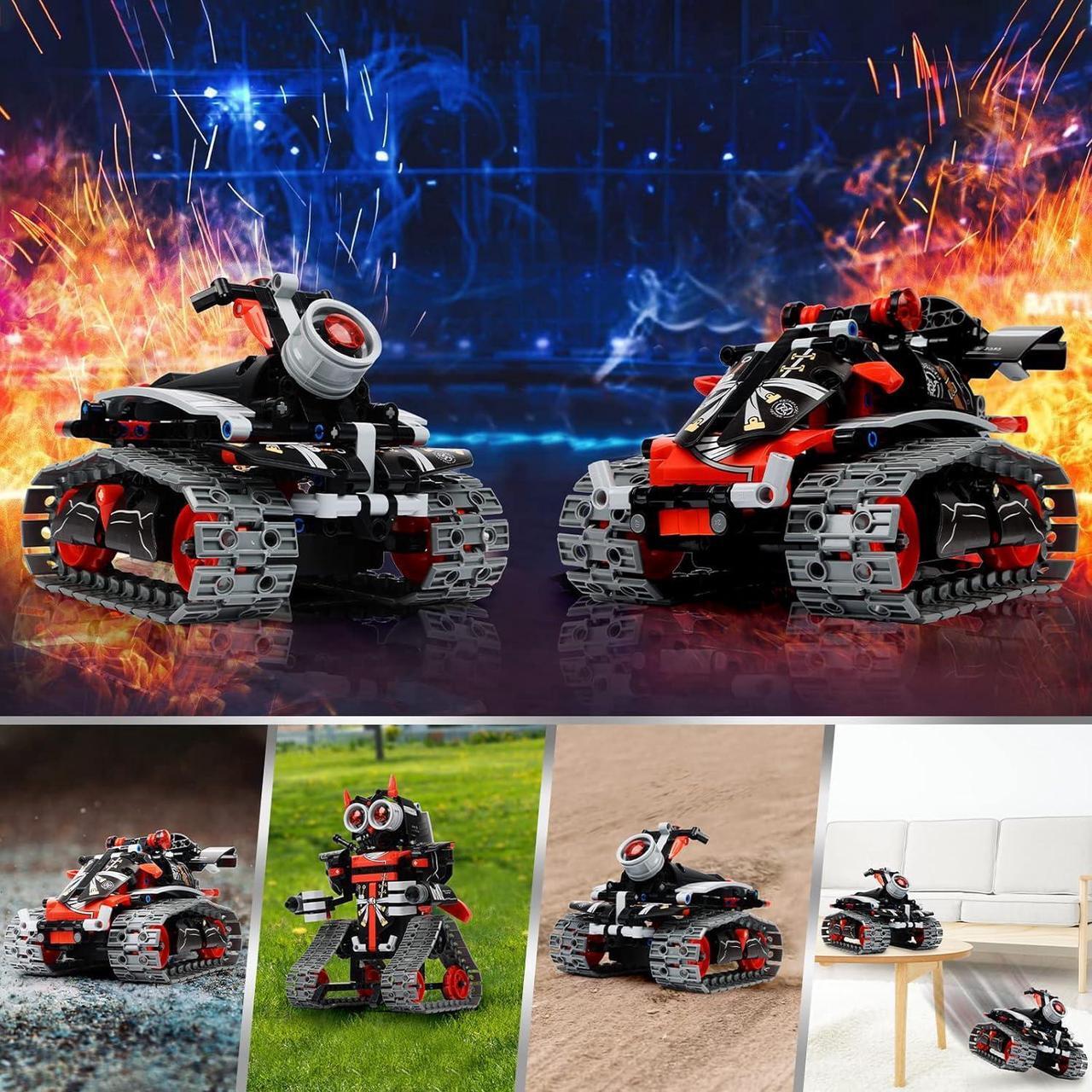 Alt view image 4 of 7 - BEMITON Robot Building Toys STEM Projects for Kids Ages 6-10 8-12 and up, 3 in 1 Remote Control Car Coding Set, Educational Robotics Science Kit, Birthday for Teen Boys Girls