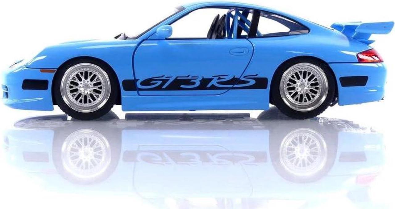 Alt view image 3 of 7 - Jada Toys Fast & Furious Brian's Porsche 911 GT3 RS 1:24 Die-cast Car, Toys for Kids and Adults