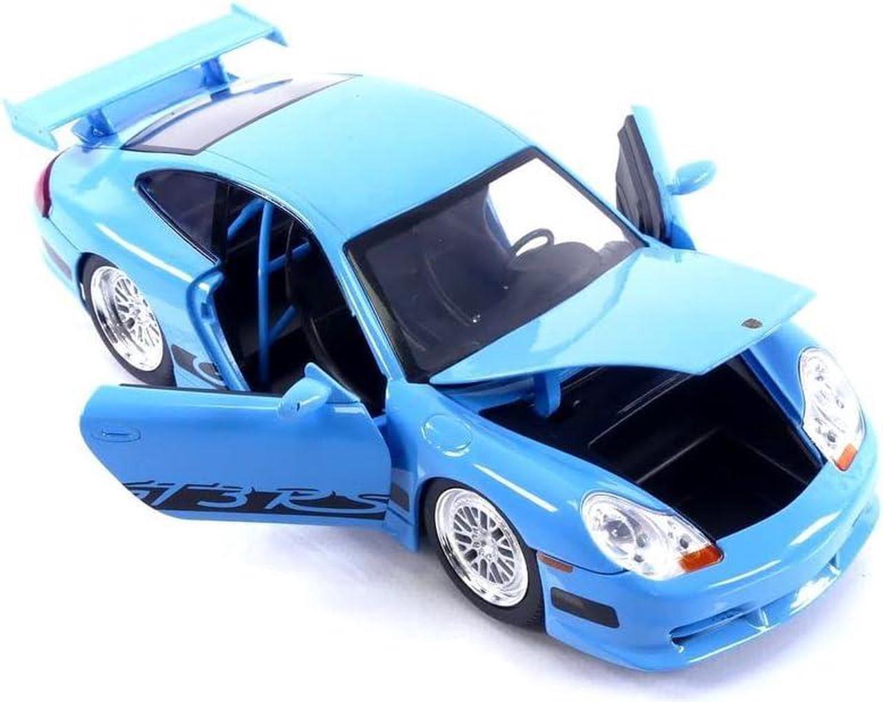 Alt view image 5 of 7 - Jada Toys Fast & Furious Brian's Porsche 911 GT3 RS 1:24 Die-cast Car, Toys for Kids and Adults
