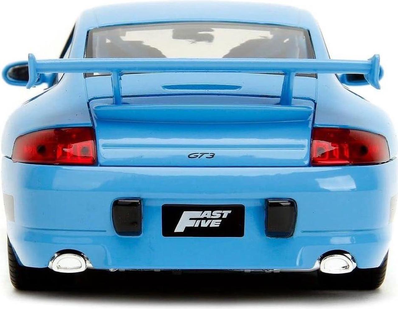 Alt view image 7 of 7 - Jada Toys Fast & Furious Brian's Porsche 911 GT3 RS 1:24 Die-cast Car, Toys for Kids and Adults