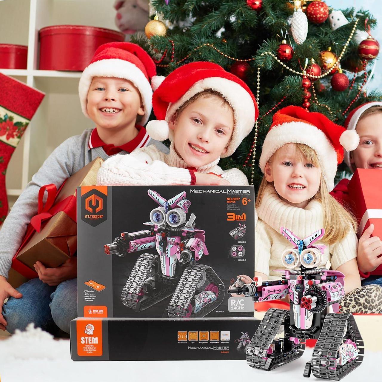 Alt view image 6 of 6 - STEM Projects Robot Building Toys for Kids Ages 7-9 8-12 Years Old, Girls 3 in 1 Remote Control Robotics Kit, Educational Science Coding Car Set, Best Birthday