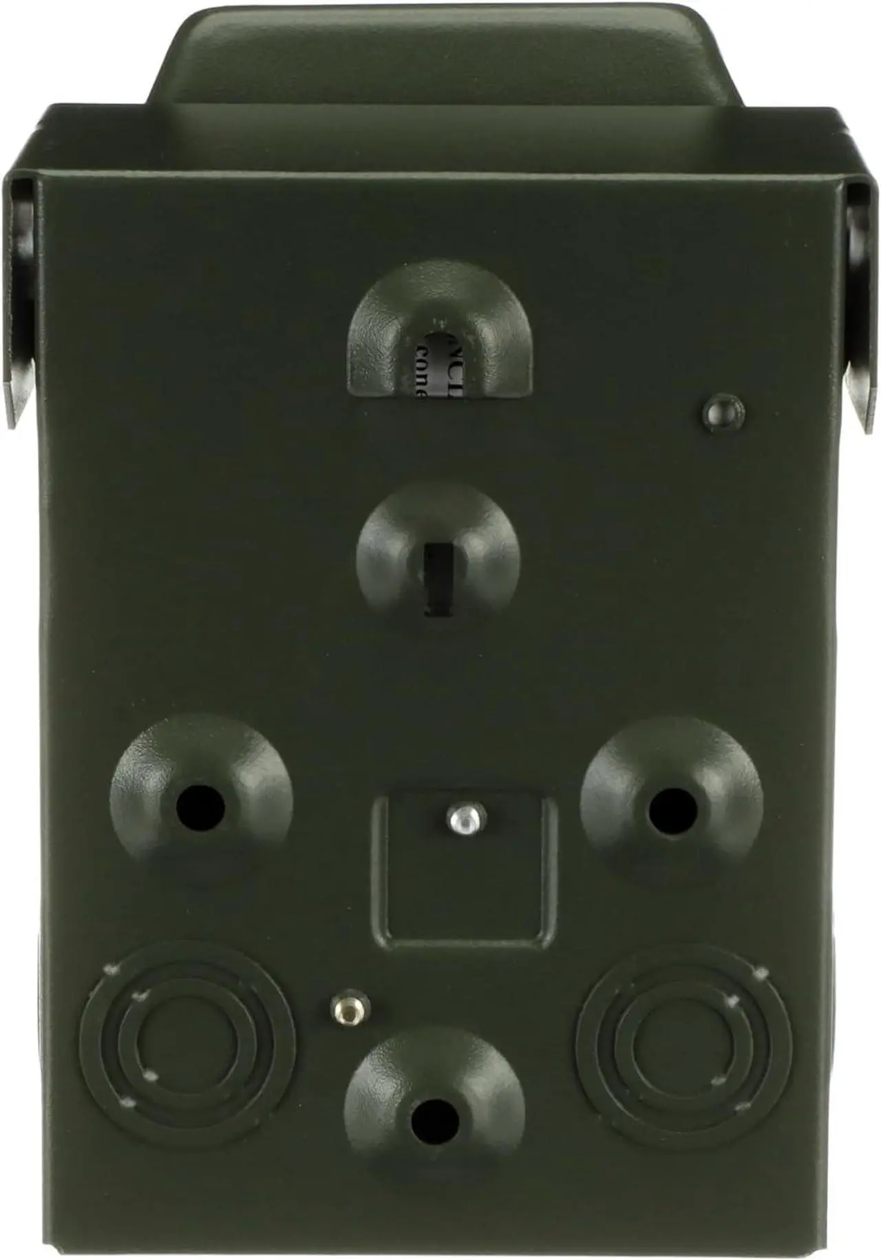 Alt view image 3 of 6 - MIDWEST U010S010GRP Power Outlet with Switch  20 Amp Backyard Outlet with Switch and GFI Receptacle  Weather-Resistant  GFCI Safety Circuit  Green Outdoor Metal Enclosure